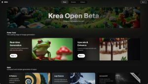 Krea AI最简单的图像生成工具，可实时绘画-BIG设计